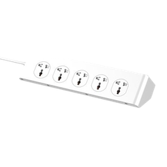 Ổ cắm điện LDNIO 2500w 2m màu trắng SC10610 LDNIO (10P+5Usb+Type C)