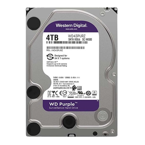 Ổ cứng SSD Western Digital Purple HDD 4TB (WD43PURZ) 3.5''