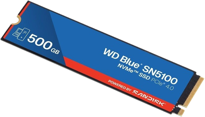 Ổ cứng gắn trong Western Digital Blue SSD 500GB SN5100 PCIe M2 (WDS500G5B0E)