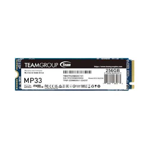 Ổ cứng gắn trong SSD TeamGroup MP33 256GB NVMe