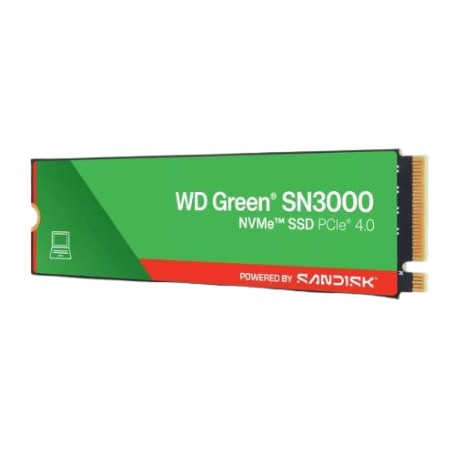 Ổ cứng gắn trong SSD WD Green SN3000 1TB NVMe WDS100T5G0E
