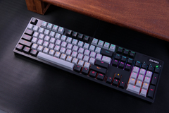 Bàn Phím Cơ Dareu EK1280X | Black Grey, Blue Switch, Multi Led, 104 Phím