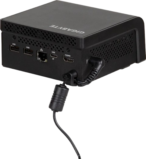 PC MINI GIGABYTE BRIX GB-BTIP-N250 Intel N250/1xD5-4800/1xNVMe/1x Sata/1xHDMI/WF/BT/1xLAN/VESA/nOS/ĐEN 6BXTWN2HWMR