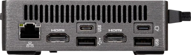 PC MINI GIGABYTE BRIX GB-BRU5-225H Ultra5 225H/2xD5-6400/2xNVMe/2xHDMI/1xUSB4/WF7/BT/1xLAN/VESA/nOS/ĐEN 6BXARH5SWMR