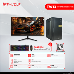 PC T-WOLF Văn phòng Intel G7400/H610/8GB/SSD 256GB/350W_TW13-H610R8S256L22G7400