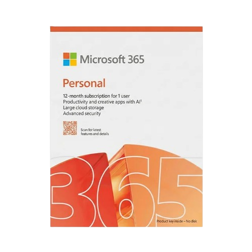 Phần Mềm Microsoft Office 365 Personal English APAC Subscr 1YR Medialess (EP2-32409)