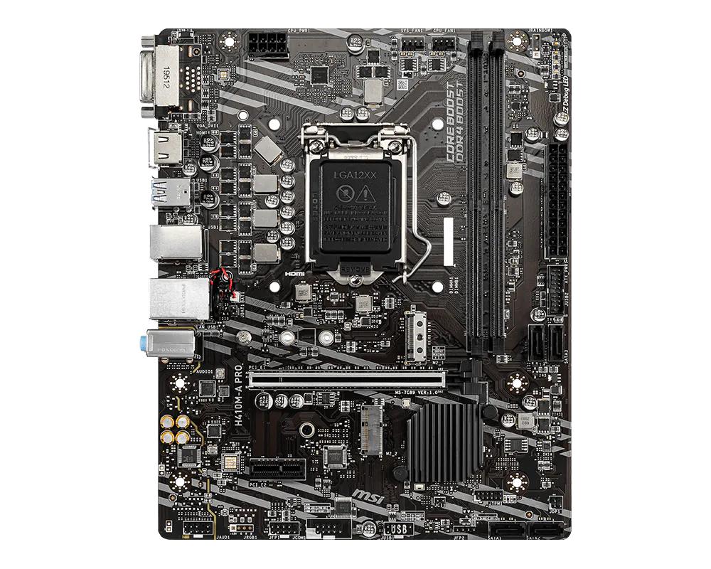 Mainboard MSI H410M- A PRO