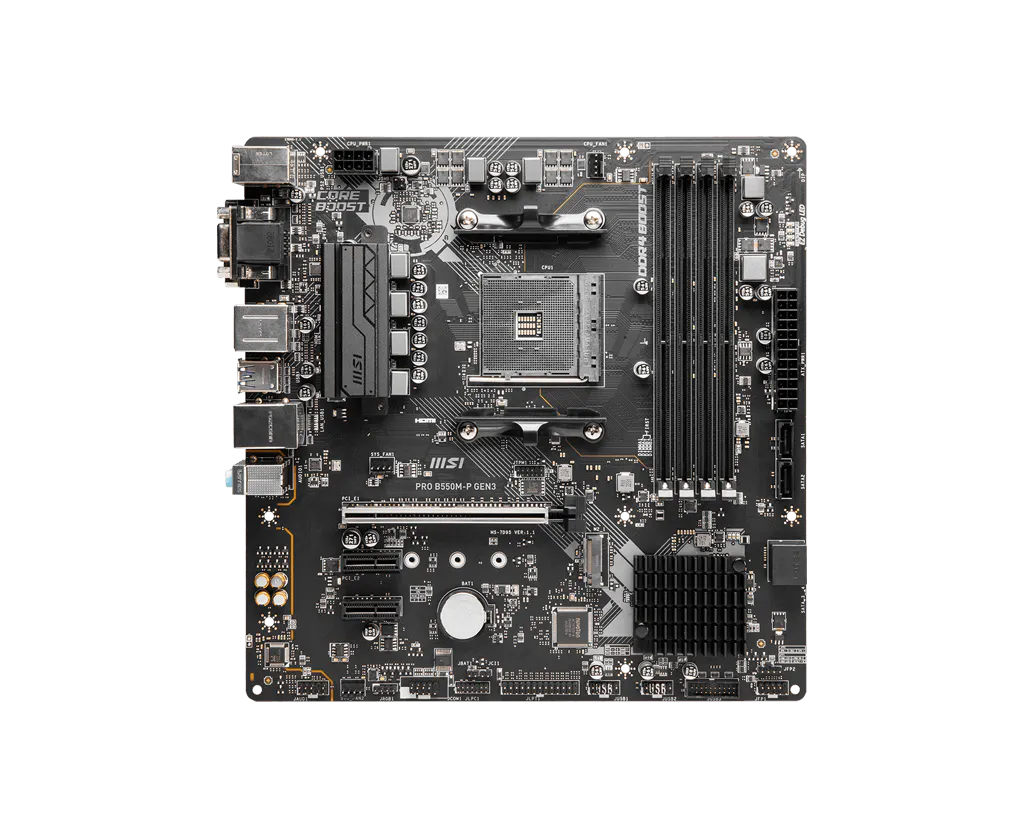 Mainboard MSI PRO B550M-P DDR4