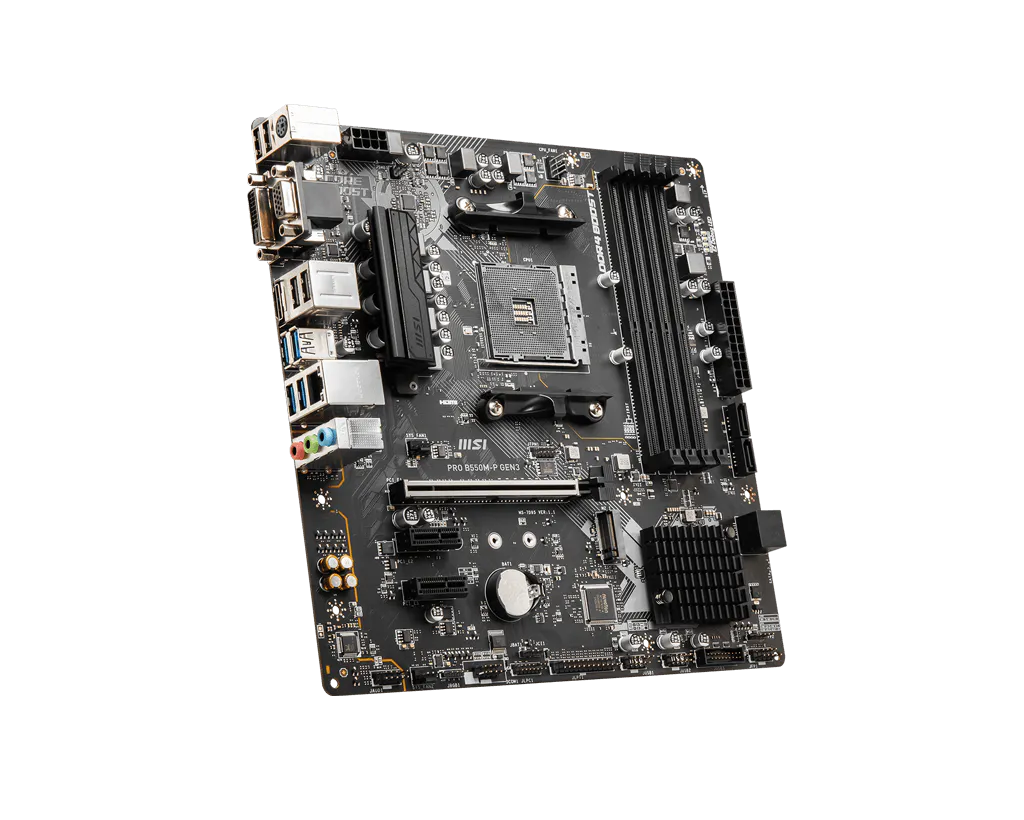 Mainboard MSI PRO B550M-P DDR4
