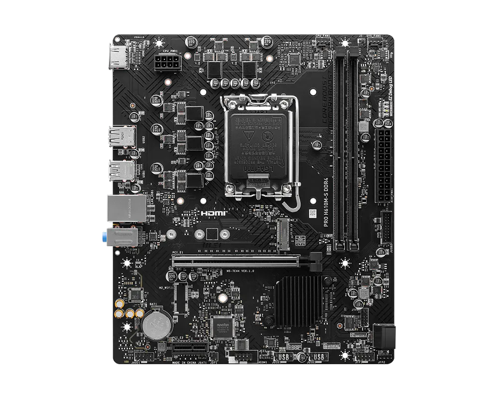 Mainboard MSI PRO H610M-S