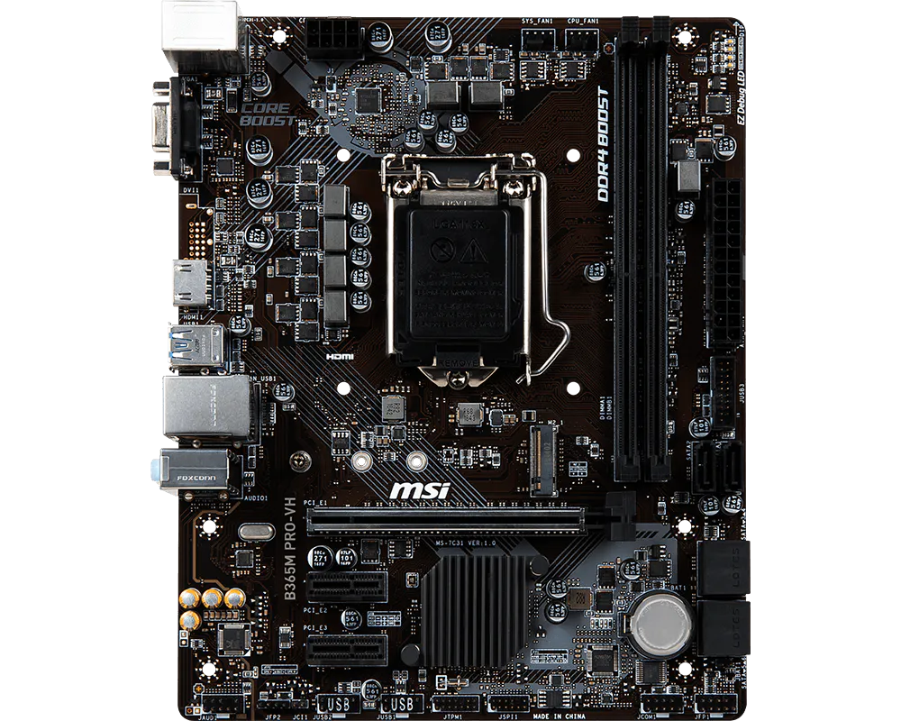 Mainboard MSI B365M PRO-VH DDR4