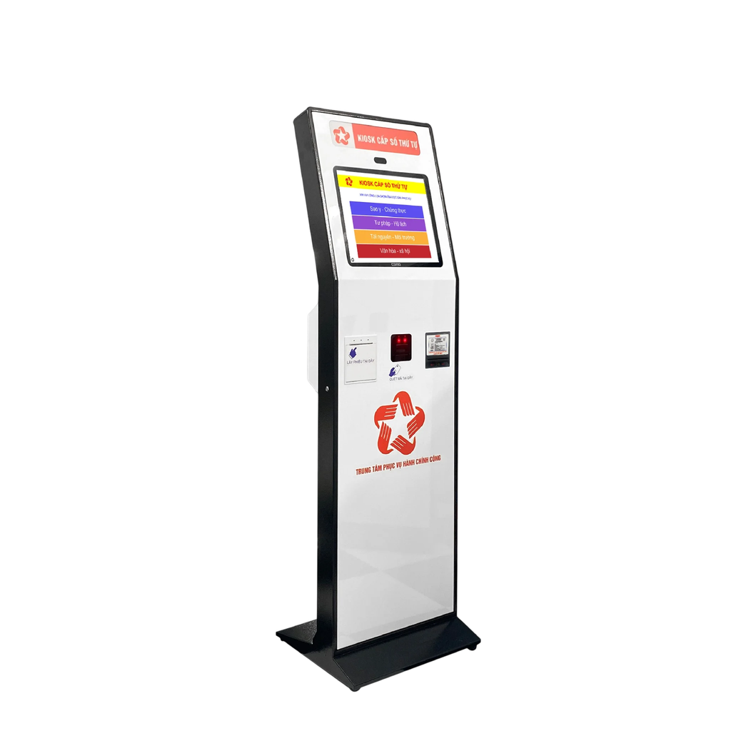 Máy Kiosk cấp số thứ tự ComQ Q-Kiosk 1785 CMT P80