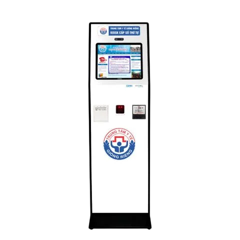 Máy Kiosk cấp số thứ tự ComQ Q-Kiosk 1785 CMT P80