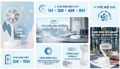 Quạt sạc mini tự xoay Totolink FAN03