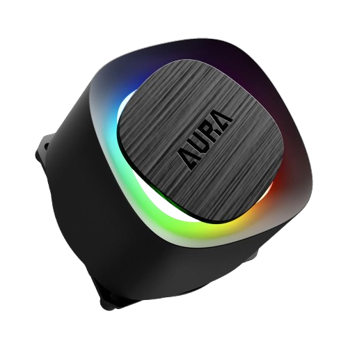 Tản nhiệt nước AIO Gamdias AURA GL360 v2 ARGB Black WAAURAGL360V2BLGA