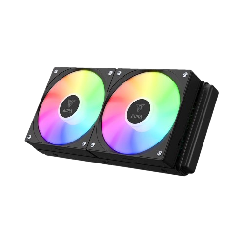 Tản nhiệt nước AIO Gamdias Aura GL240 V2 ARGB BK WCAURAGL240V2BLGA