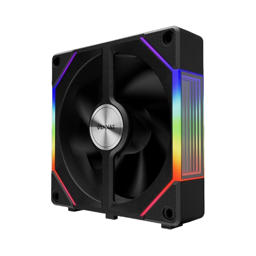 Quạt tản nhiệt Gamdias AEOLUS P2-1203 ARGB PWM 120mm Black CCAEOLP21203BLGA