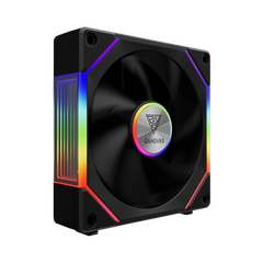 Quạt tản nhiệt Gamdias AEOLUS P2-1203 ARGB PWM 120mm Black CCAEOLP21203BLGA