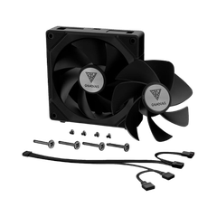 Quạt tản nhiệt Gamdias AEOLUS P2-1203 ARGB PWM 120mm Black CCAEOLP21203BLGA