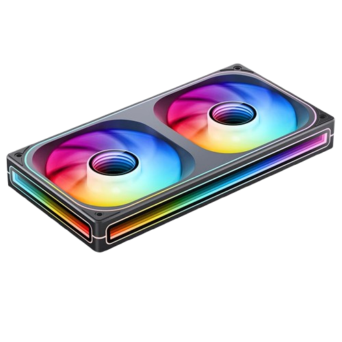 Fan Case liền khối Jonsbo ZB-240 ARGB - Đen | Gió ngược
