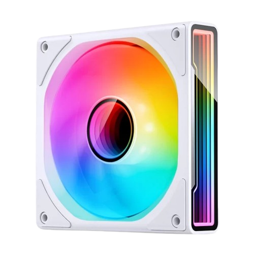 QUẠT TẢN NHIỆT JONSBO ZK-120B B WHITE Xuôi