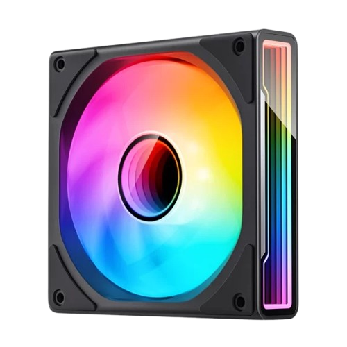 QUẠT TẢN NHIỆT JONSBO ZK-120B BLACK Xuôi