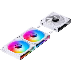 QUẠT TẢN NHIỆT JONSBO ZK-120B B WHITE Xuôi