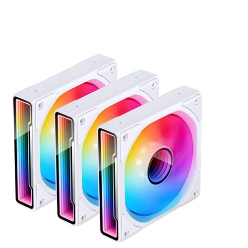 QUẠT TẢN NHIỆT JONSBO ZK-120B B WHITE Xuôi