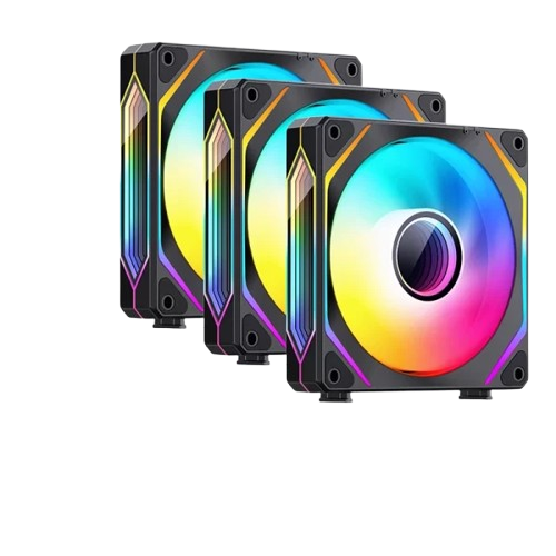 QUẠT TẢN NHIỆT JONSBO ZL-120B BLACK Xuôi