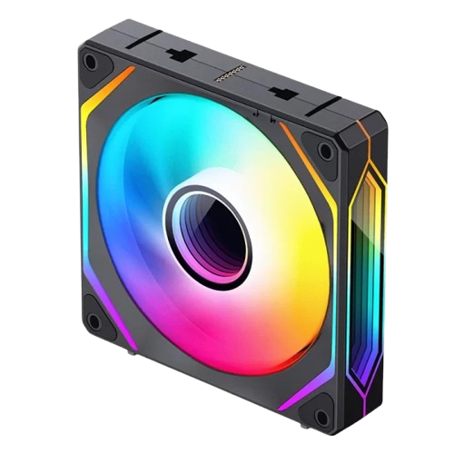 QUẠT TẢN NHIỆT JONSBO ZL-120B BLACK Xuôi