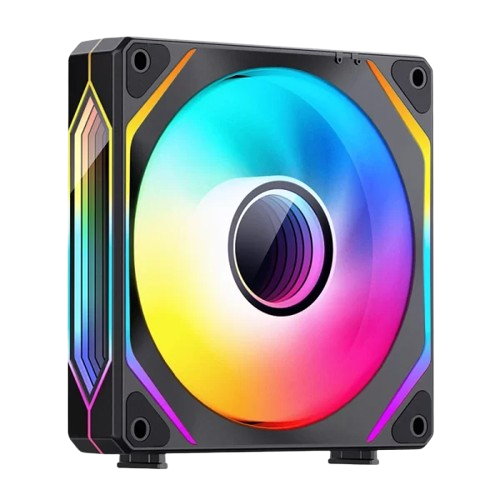 QUẠT TẢN NHIỆT JONSBO ZL-120B BLACK Xuôi