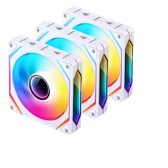 QUẠT TẢN NHIỆT JONSBO ZL-120B WHITE Xuôi