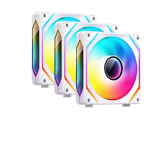 QUẠT TẢN NHIỆT JONSBO ZL-120B WHITE Xuôi