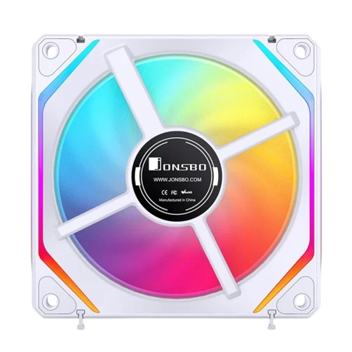 QUẠT TẢN NHIỆT JONSBO ZL-120B WHITE Xuôi