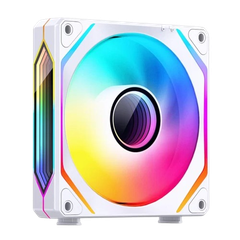 QUẠT TẢN NHIỆT JONSBO ZL-120B WHITE Xuôi