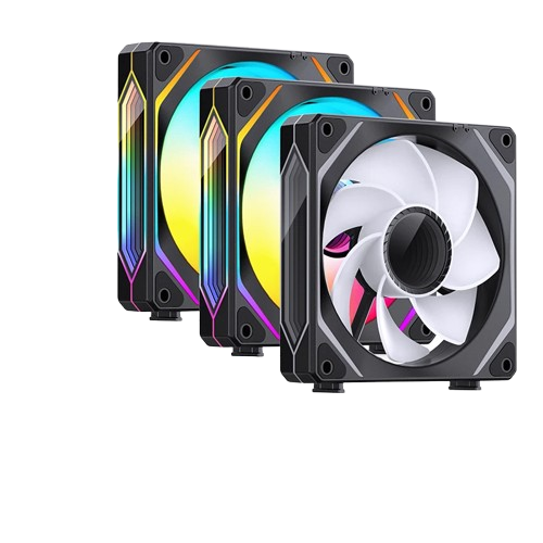 QUẠT TẢN NHIỆT JONSBO ZL-120BR BLACK Ngược