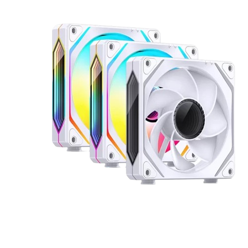 QUẠT TẢN NHIỆT JONSBO ZL-120BR WHITE Ngược