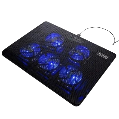 Quạt Tản Nhiệt Laptop Cooling Pad V5 màu đen