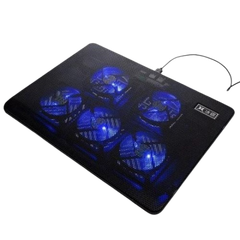 Quạt Tản Nhiệt Laptop Cooling Pad V5 màu đen