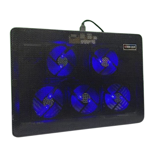 Quạt Tản Nhiệt Laptop Cooling Pad V5 màu đen