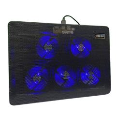 Quạt Tản Nhiệt Laptop Cooling Pad V5 màu đen