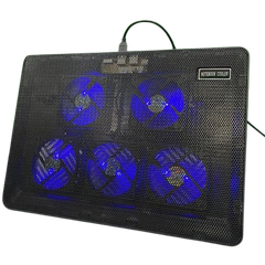 Quạt Tản Nhiệt Laptop Cooling Pad V5 màu đen