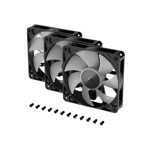 Bộ 3 fan case Corsair RS120 - Đen CO-9050181-WW