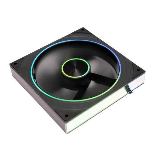 Quạt Tản Nhiệt Case Leopard TransWarp ARGB 14cm - Đen/ Gió ngược