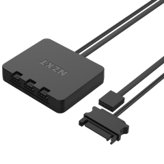 Bộ 2 fan NZXT F140 RGB DUO Twin Pack/ Trắng/ kèm hub