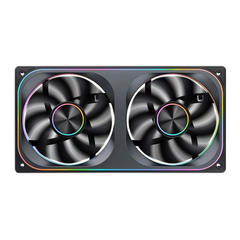 Quạt tản nhiệt Case liền khối Jonsbo ZA-240 ARGB - Đen/ gió ngược
