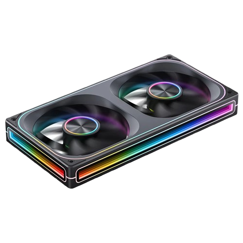 Quạt tản nhiệt Case liền khối Jonsbo ZA-240 ARGB - Đen/ gió ngược