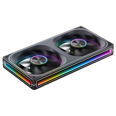Quạt tản nhiệt Case liền khối Jonsbo ZA-240 ARGB - Đen/ gió ngược