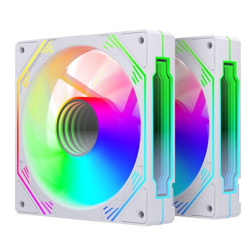 Quạt tản nhiệt Case Magic Ultra SnowMan ARGB - White | ARGB/ fan lẻ/ 120mm