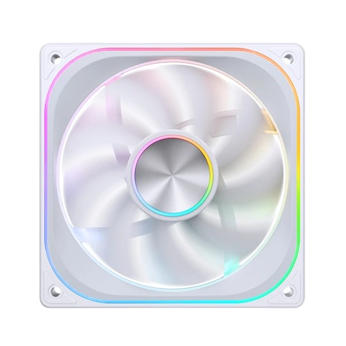 Quạt tản nhiệt Case liền khối Jonsbo ZA-120 ARGB - Trắng/ gió thuận